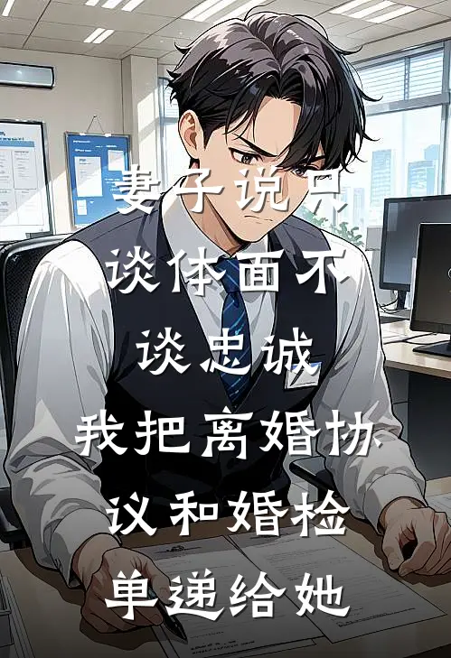 妻子说只谈体面不谈忠诚，我把离婚协议和婚检单递给她