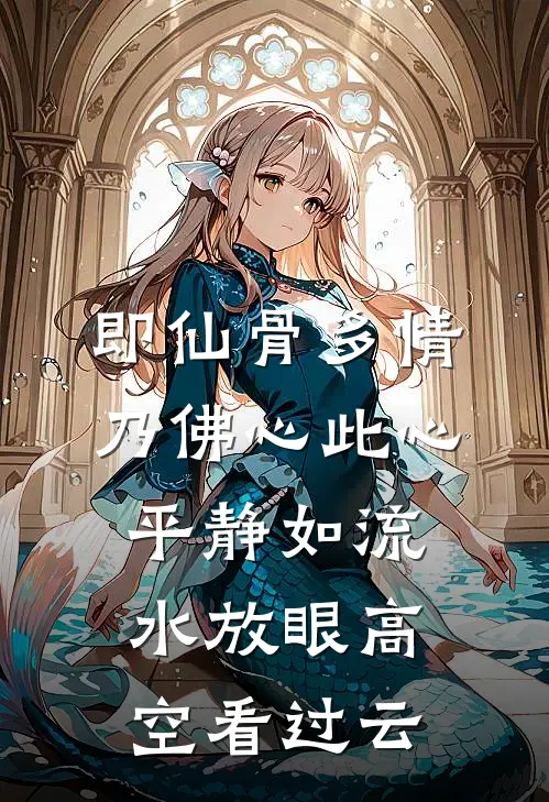 即仙骨 多情乃佛心 此心平静如流水 放眼高空看过云