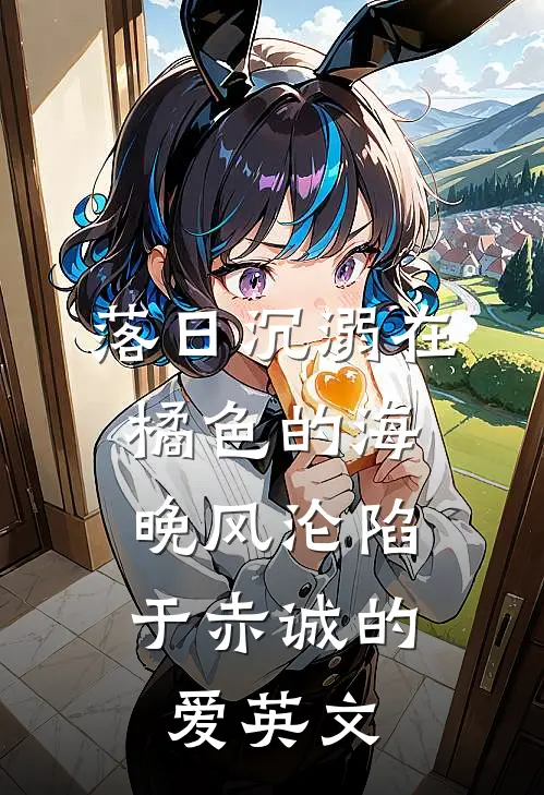 落日沉溺在橘色的海,晚风沦陷于赤诚的爱英文