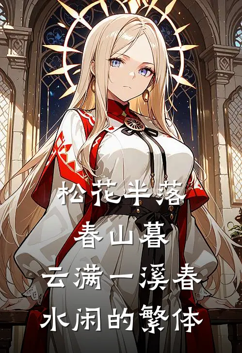 松花半落春山暮,云满一溪春水闲的繁体