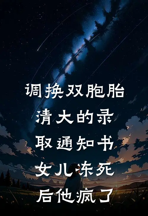 调换双胞胎清大的录取通知书，女儿冻死后他疯了